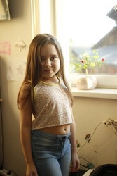 children in leggings